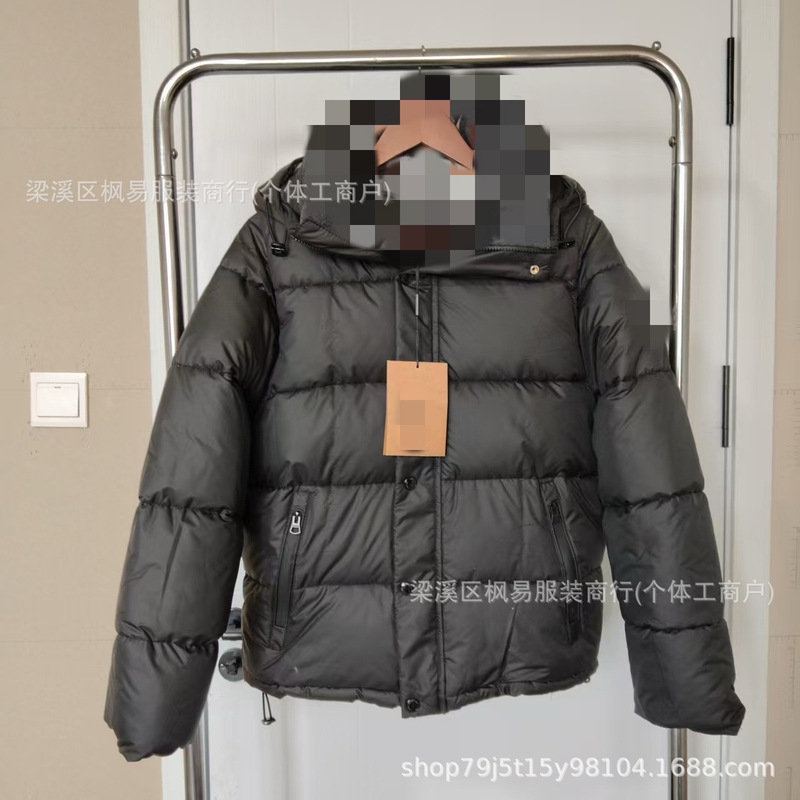 高品质B家巴情侣款羽绒外套可拆卸连帽子背心款三合 一男女款夹克|undefined