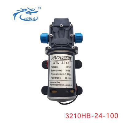 新款12V24V100W直流大功率打药农用电动隔膜泵自吸洗车高压水现货