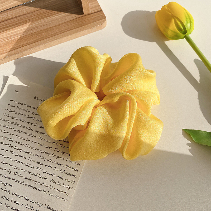 Pequeño, fresco y dulce, lazo para el cabello de intestino grueso, linda cuerda para el cabello a cuadros, atmósfera coreana, cuerda para el cabello, tocado de goma