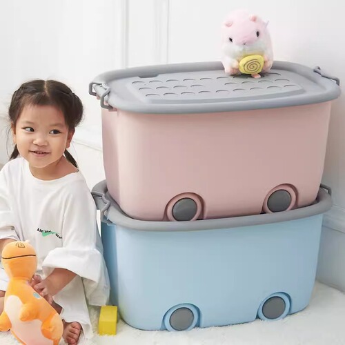 Toy box children's storage box home cute organization box snack storage box baby clothes storage box small household items