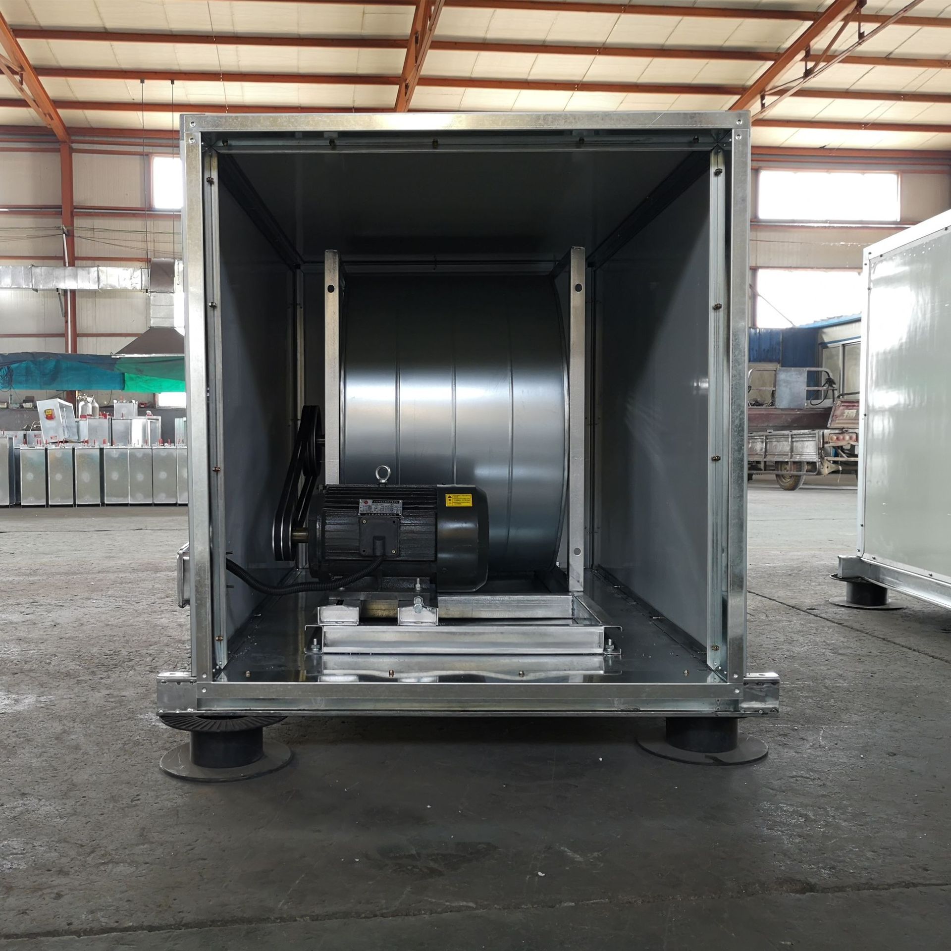 HTFC-28#柜式离心风机箱 大风量消防排烟风机 兆拓风机厂家