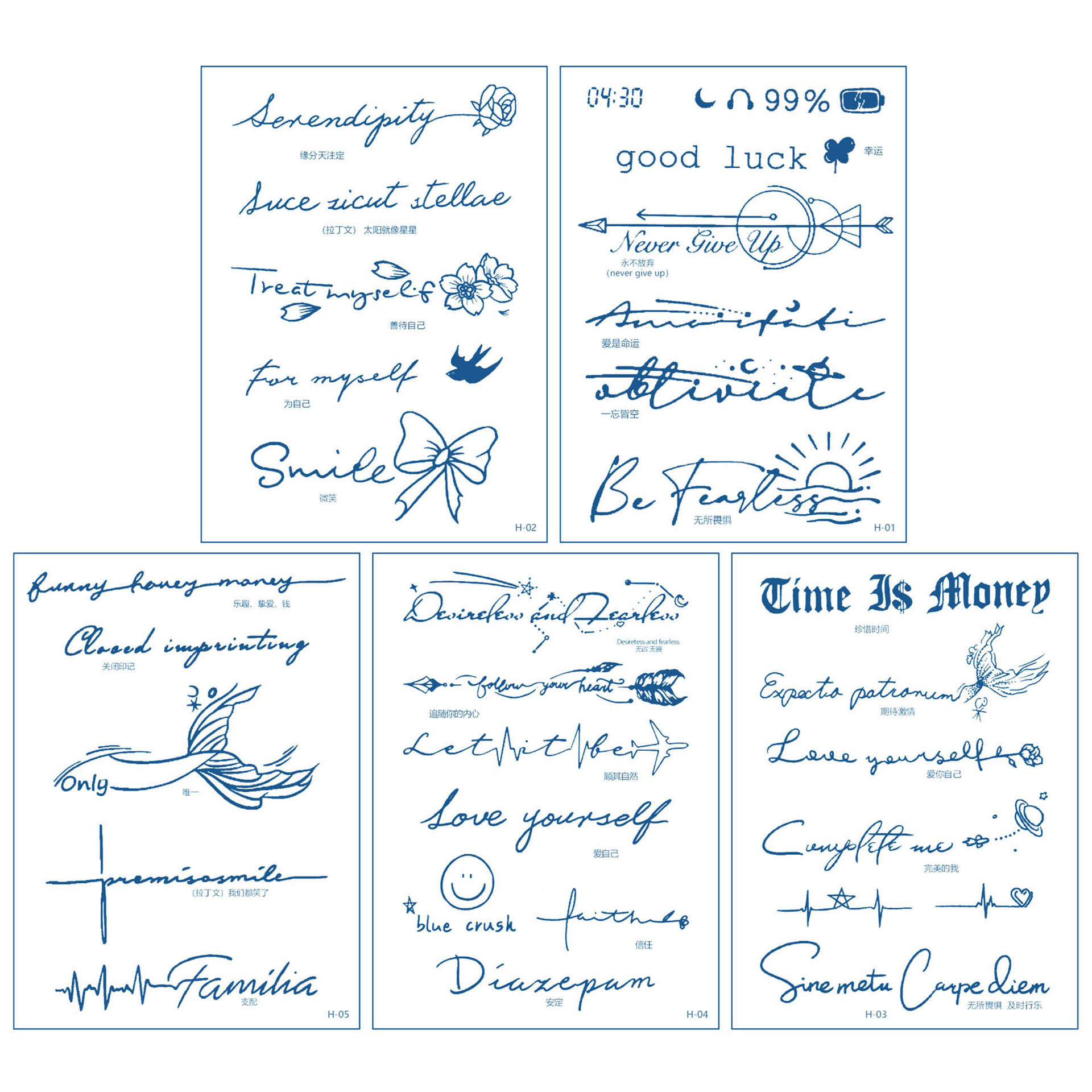 Nuevas pegatinas de tatuaje de jugo de hierbas lindo estudiante fresco elegante semi-permanente ins tatuaje pegatinas al por mayor ahora