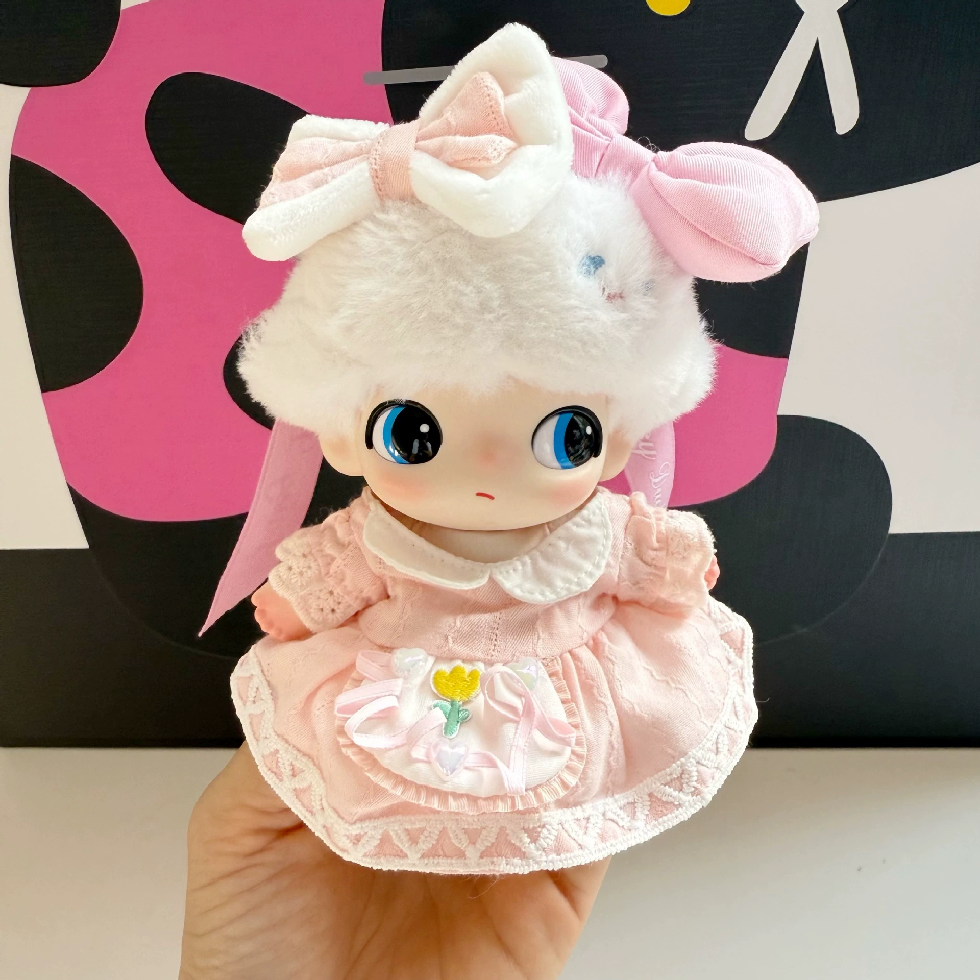 DIMOO WORLD виниловый детский костюм-подставка для Bubble Mart Goofy Daisy слепая бутылка подвесной костюм милый