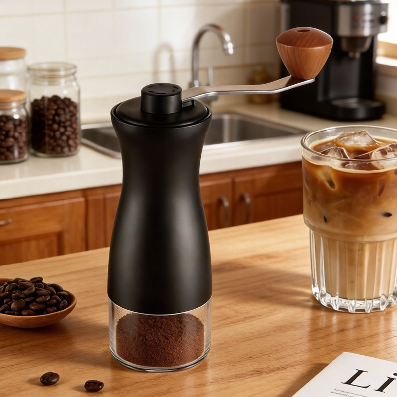 Cross-Border Exclusive Supply of Hand-Cranked Coffee Grinders, Portable Coffee Bean Grinders, Household Manual Coffee Grinders, Large Capacity, Favorable Price Cross-Border Exclusive Supply of Hand-Cranked Coffee Grinders, Portable Coffee Bean Grinders, Household Manual Coffee Grinders, Large Capacity, Favorable Price