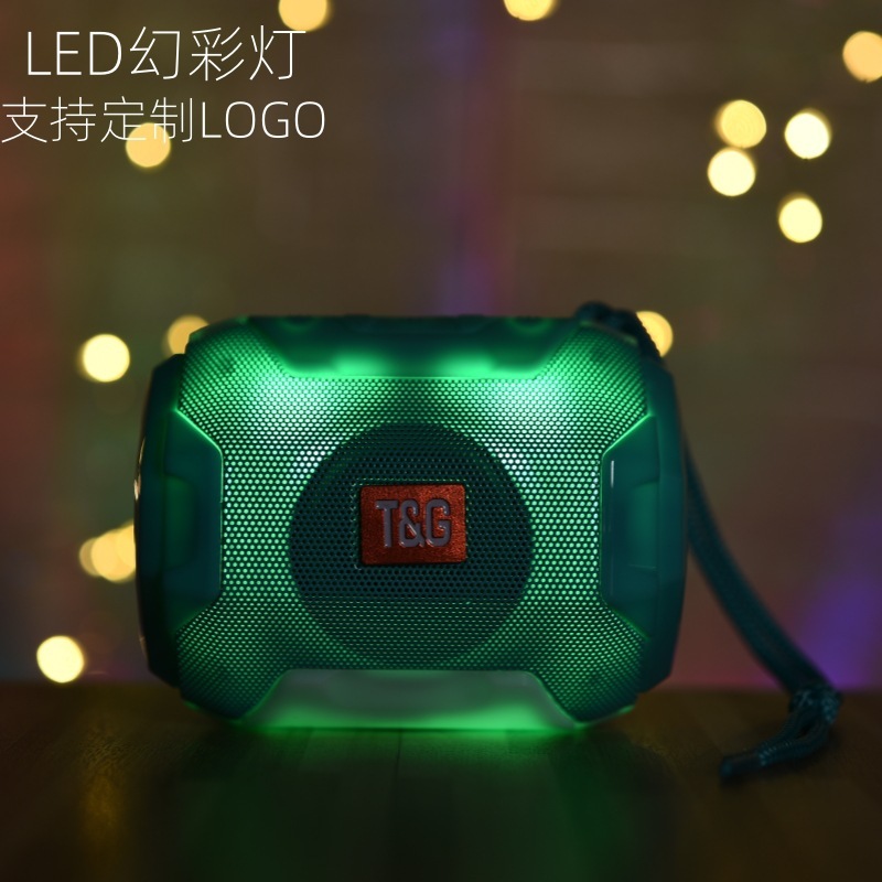 新しい TG162 Bluetooth スピーカー屋外サブウーファーカラフルなライトギフトポータブルミニクリエイティブ小型ステレオ|undefined