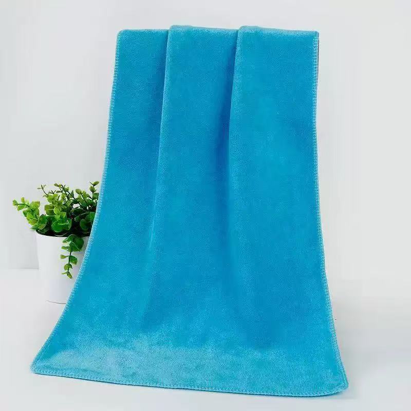 Fabricante al por mayor peluquería toalla salón de belleza peluquería especial absorción de agua pañuelo de microfibra personalizada impresión LOGO image 17