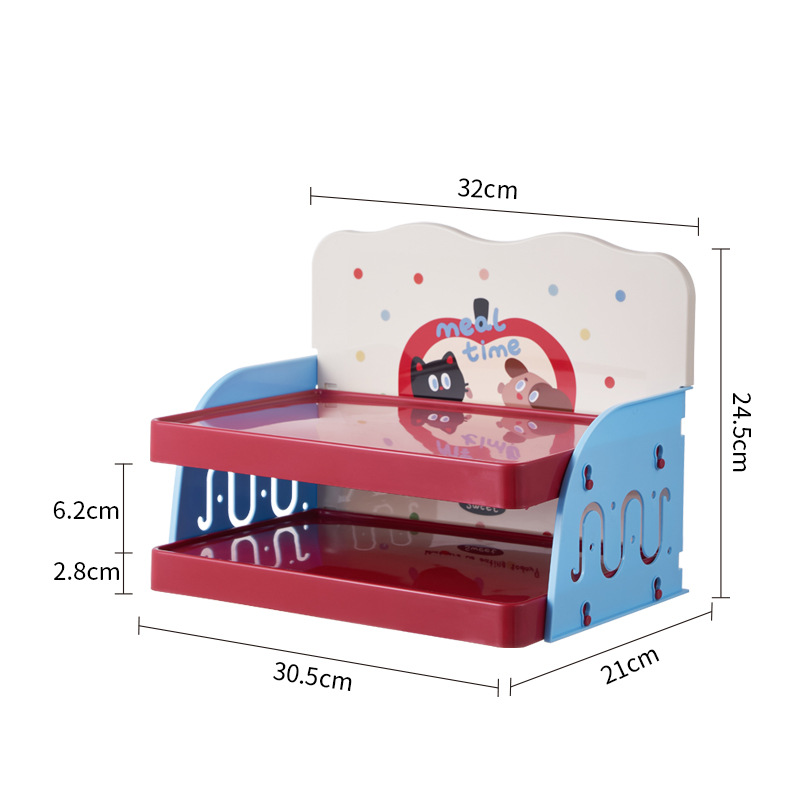 Plato de comedor para mascotas, mesa de comedor para gatos, mesa de comedor para perros pequeños y medianos, estante ajustable para mascotas, artículos para mascotas