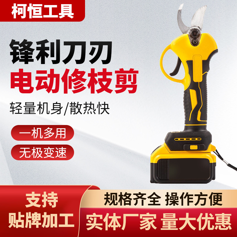 电动修枝剪家用枝剪刀园林充电式果树修剪树多种功能锂电电剪刀