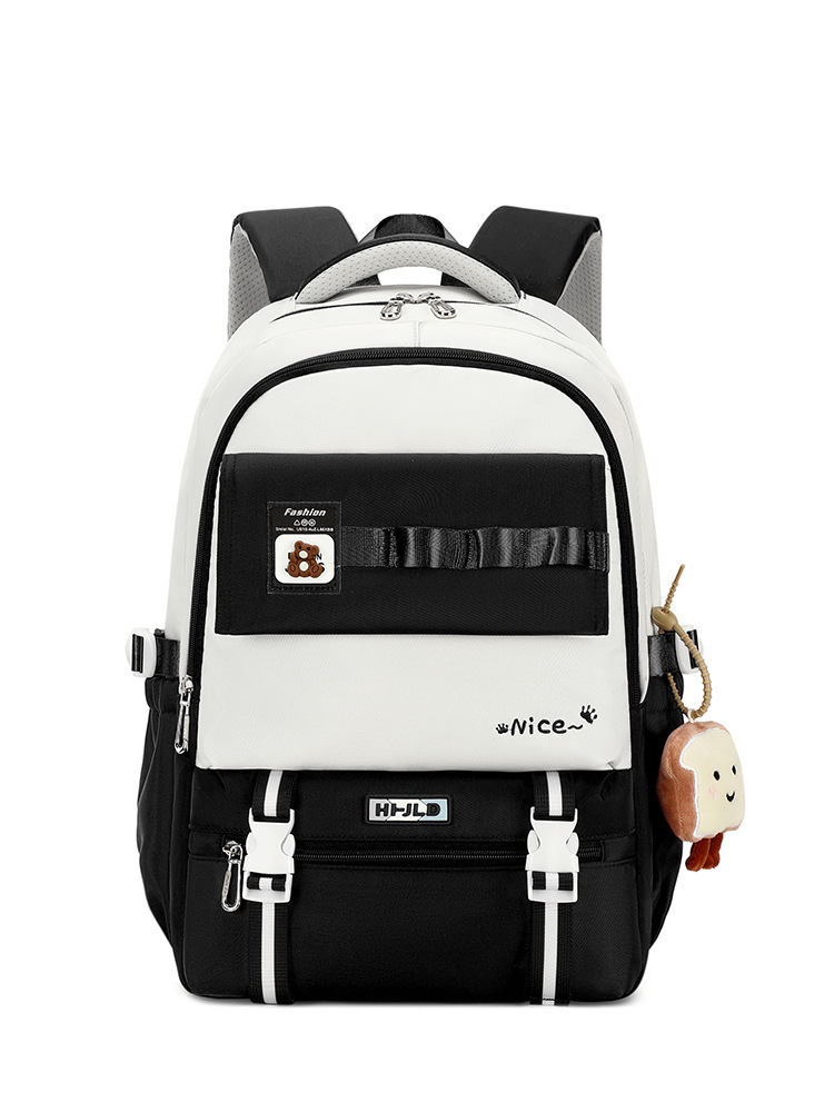 Mochila Jiang Lida de alta calidad para estudiantes de secundaria, estilo moderno, para chicas universitarias, simple, de gran capacidad, venta al por mayor