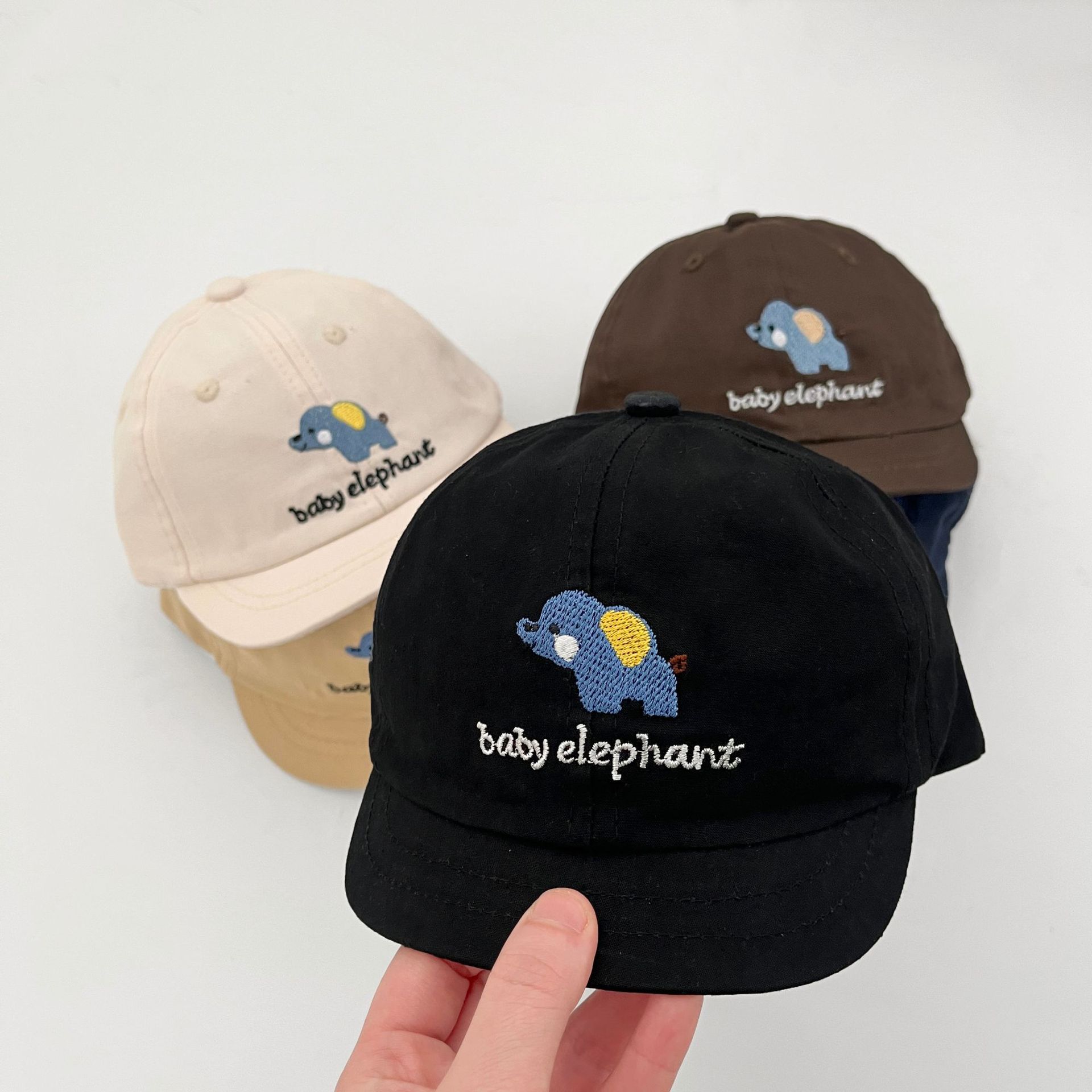 Sombrero de bebé primavera y otoño gorra delgada gorra de lengua de pato lindo bebé sombrero de sol de verano gorra de béisbol de bebés masculinos marea de primavera image 3