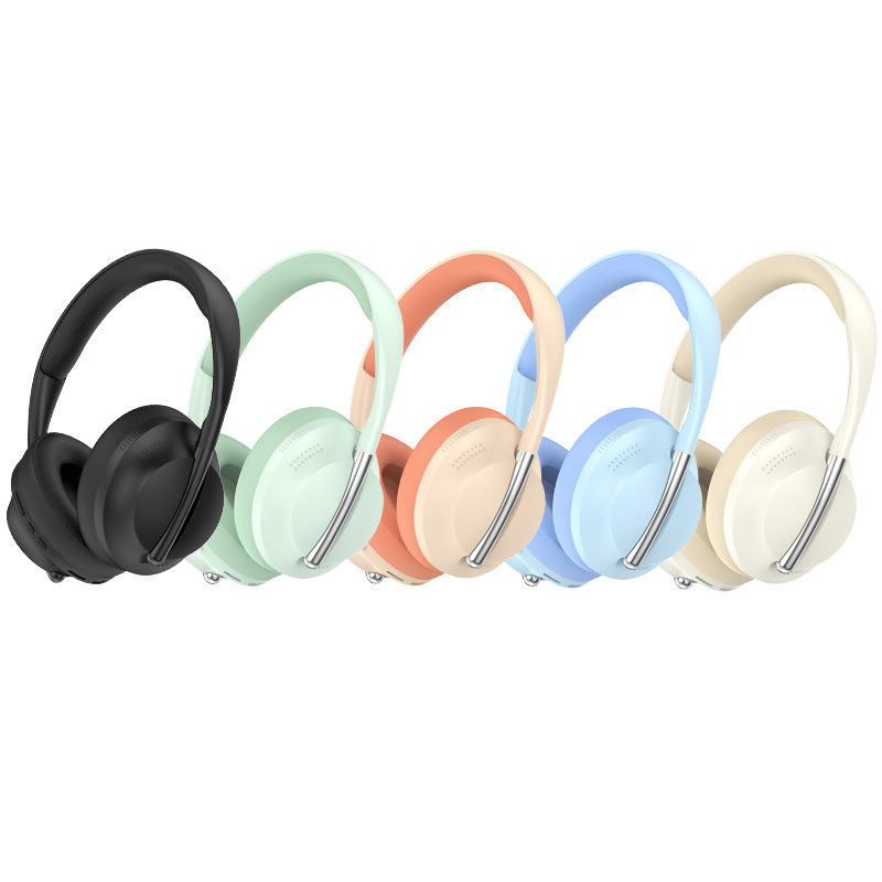 Casque audio sans fil Bluetooth supra-auriculaire avec radio FM - Son stéréo haute fidélité, arceau réglable, autonomie de 10 heures, boîtier léger en ABS pour un confort optimal._voghion.com