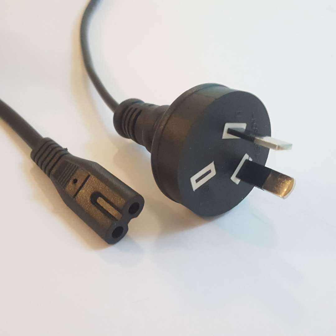 阿根廷8字尾 澳式8字尾 澳标2插线 澳洲电源线 适配器配置电线