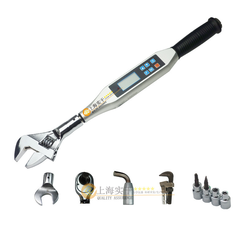 SX活动开口扭矩扳手 数字显示扭矩力扳手 活动开口测扭力扳手300N