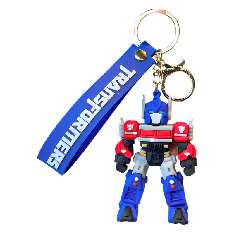 Bolso de dibujos animados llavero exquisita muñeca colgante al por mayor Deformación de dibujos animados diamante llavero par coche colgante