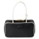 Miu Miu New Retro Large Capacity Contrast Color All-match Commuter Briefcase High-grade Texture Shoulder Hand Crossbody Women