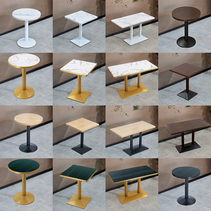 Table and Chair Set, Plywood Square Table for Noodle Shop, Coffee Shop, Fast Food Restaurant, Bakery, Small Table, Commercial Furniture, Modern and Simple Table and Chair Set, Plywood Square Table for Noodle Shop, Coffee Shop, Fast Food Restaurant, Bakery, Small Table, Commercial Furniture, Modern and Simple