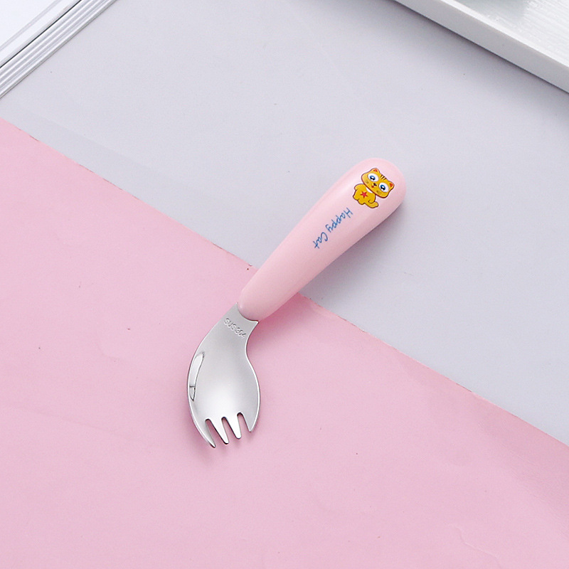 핑크 팔꿈치 포크