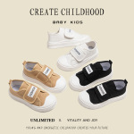 Сейчас в наличии оптовая торговля обувь ребенок холст обувь ребенок корейский мальчиков и девочек, холст обувь мягкое дно детский сад комнатный