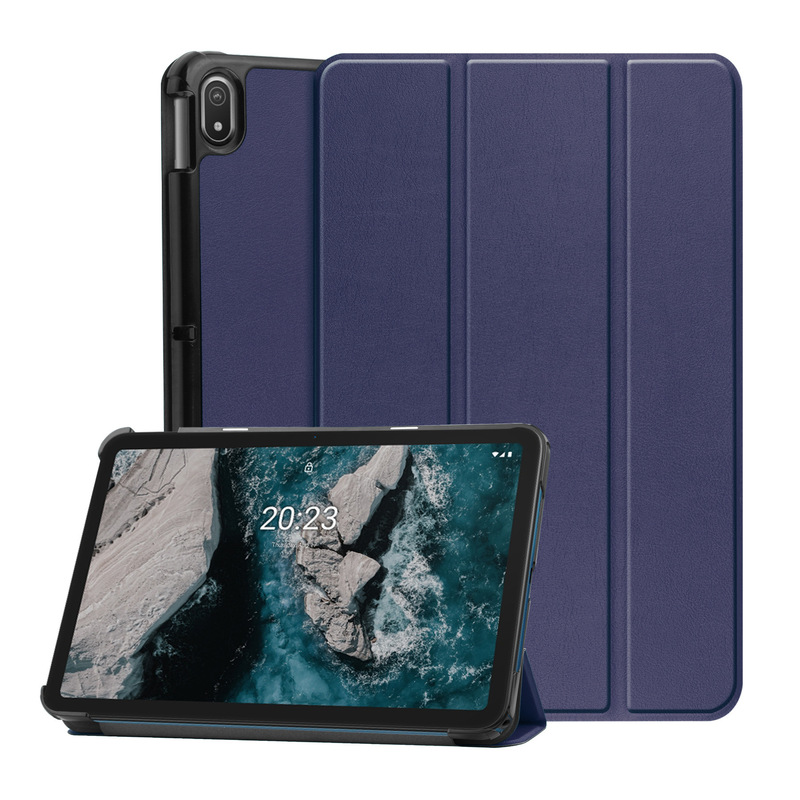 Applicable Nokia T20 tablet protective case Nokia T20 tri-fold caster 10.4-inch flip protective case