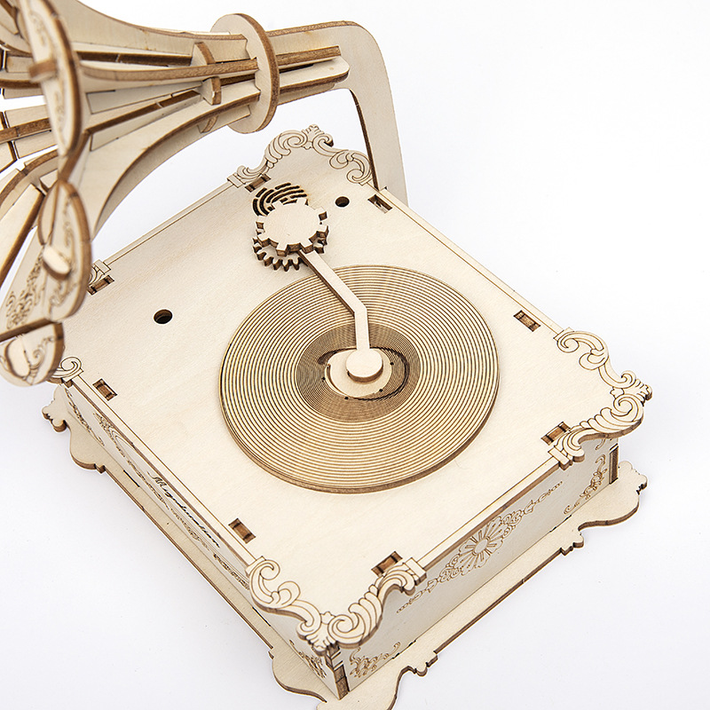 Fábrica al por mayor 3D 3D rompecabezas láser corte DIY madera rompecabezas láser corte productos de madera corte láser