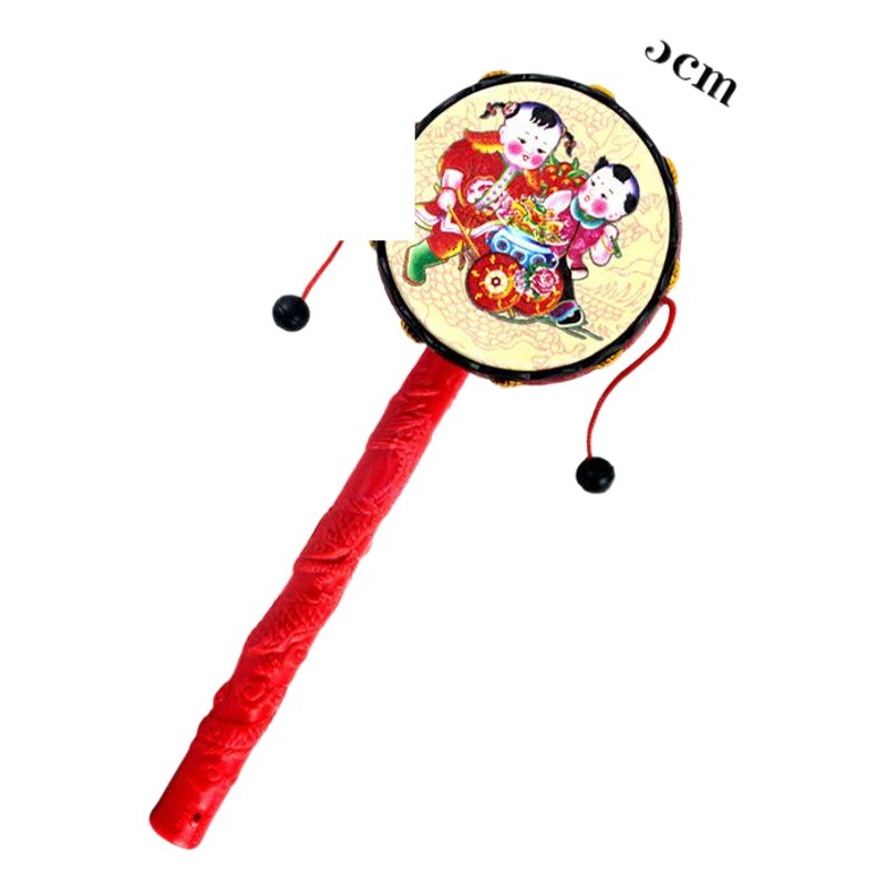 Children's Musical Instrument Rattle Baby Rattle Hand Rattle Chinese Classic Traditional Toys Wholesale