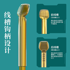 血槽大物魚鈎加粗伊勢尼有刺套管珠珠千又巨物鈎青鱘魚標魚專用鈎