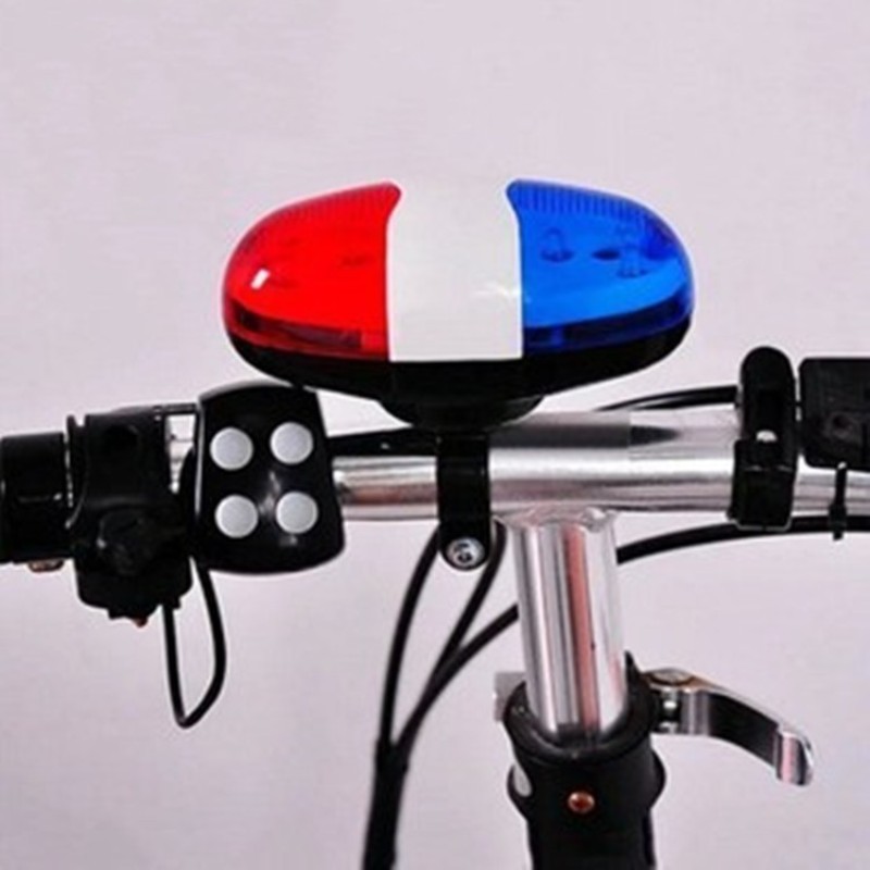 Bicicleta de montaña de tres colores cuerno campana eléctrica bicicleta de cuatro tonos cuerno transfronterizo equipo de equitación bicicleta campana eléctrica