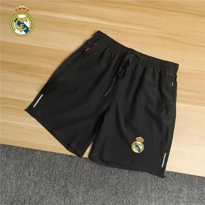 Real Madrid and Barcelona Football Sports Casual Pants for Men, Quick-Dry Sports Shorts, Running Summer Sports Men's Shorts Real Madrid and Barcelona Football Sports Casual Pants for Men, Quick-Dry Sports Shorts, Running Summer Sports Men's Shorts