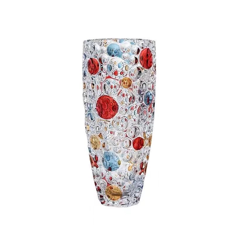 Europa cristal punto flor flor flor flor acuopónica flor de lirio de vidrio sala de estar dormitorio flores secas en el hogar