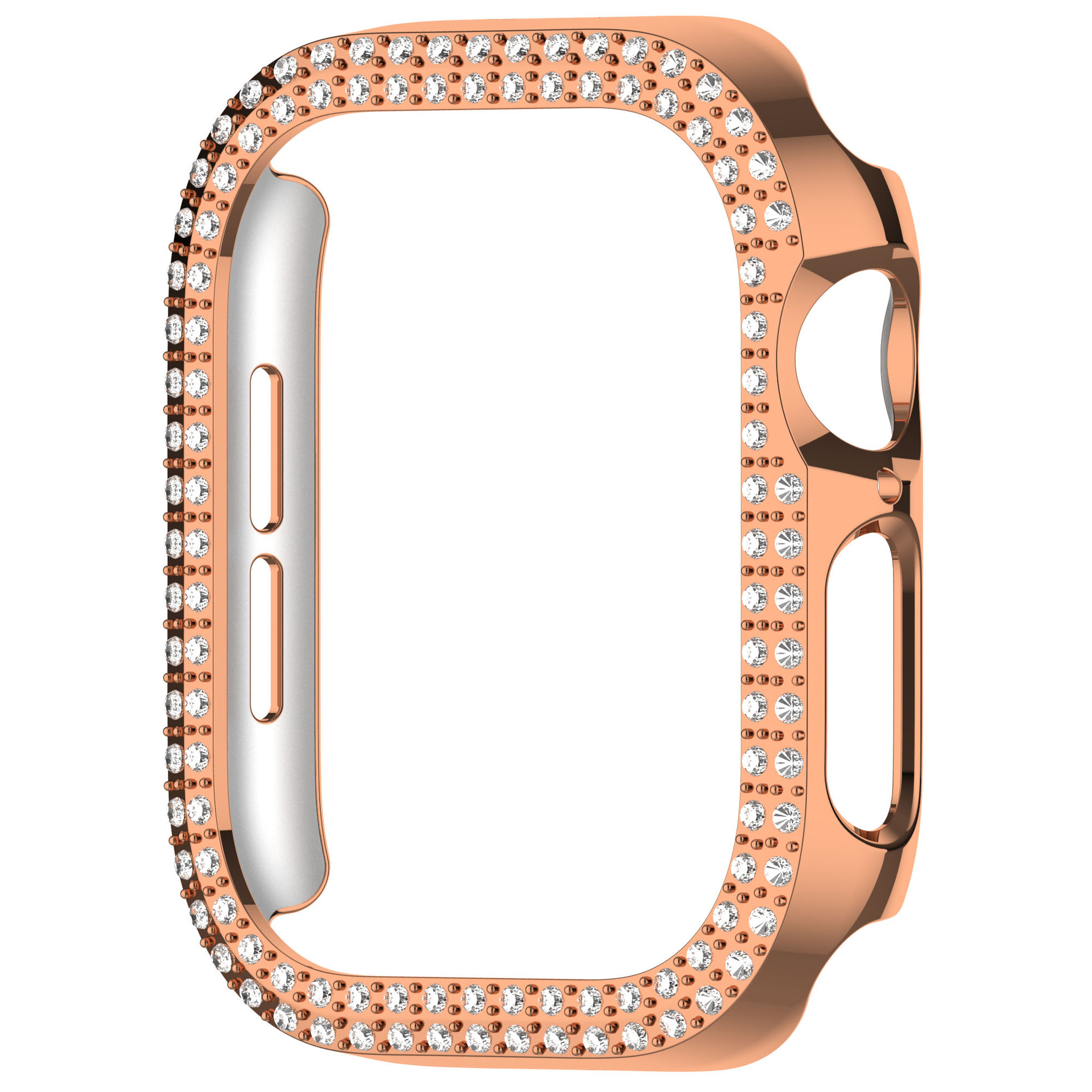 Electro -plated rose gold