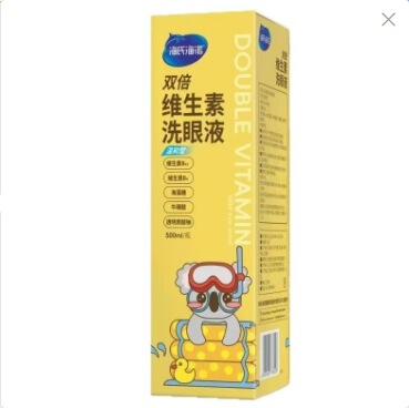 海氏海諾家庭用目部洗浄看護液500ml大瓶温和型ダブルビタミン洗眼液|undefined