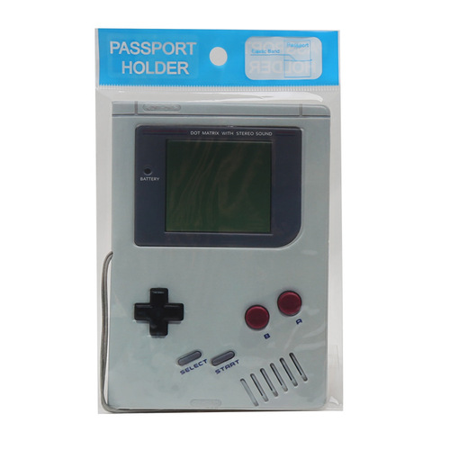 Game Console Retro Creative Multifunctional Document Ticket Storage Protection Bag Card Holder Passport Case
