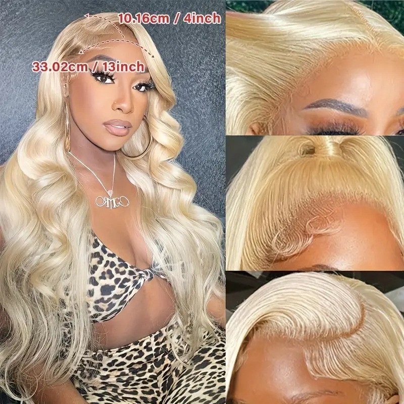 Peluca de encaje frontal para mujer, color dorado claro, gran onda, cabello largo y rizado, esponjoso y natural, cabello al por mayor