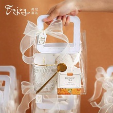 透明礼品袋妈妈护士老师女朋友员工实用小众礼袋女生生日伴手礼