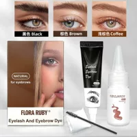 Трансграничный взрывной продукт FLORA RUBY Краска для ресниц для бровей крем долговечного быстрого сушки косметический инструмент для окрашивания бровей производитель