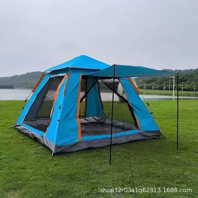 Quick Opening, Avtomobil dam çadırları - sky-blue-3-4-people-210210135