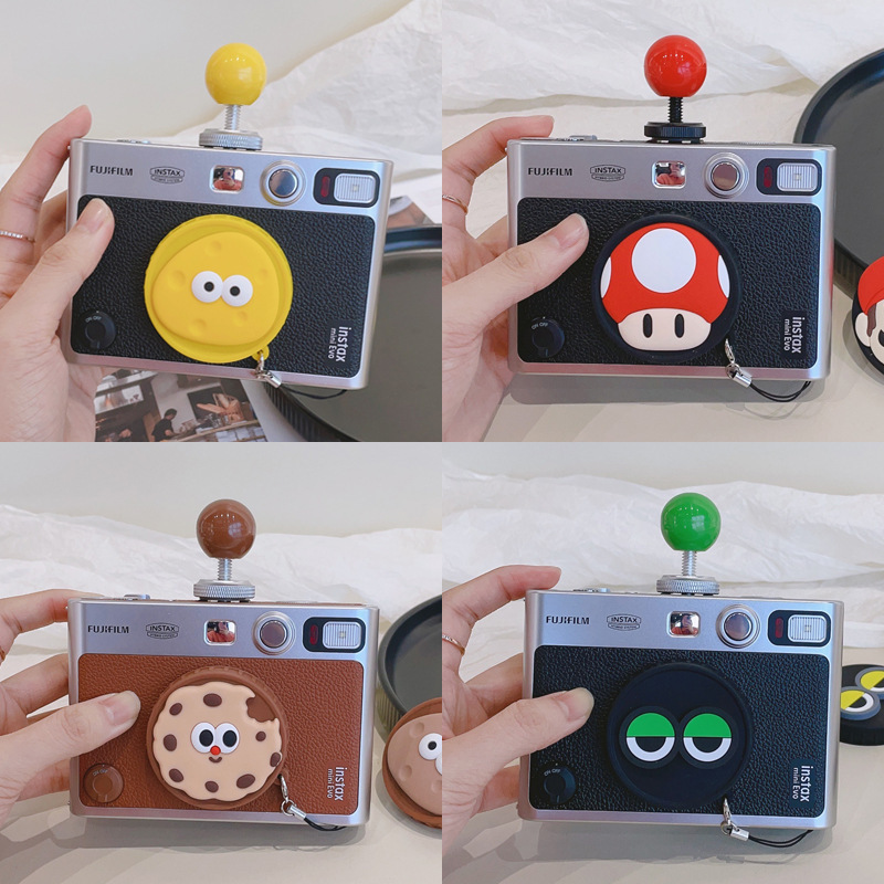 Color Picture Suitable for Fujifilm instax mini Evo Special Silicone Lens Cover Camera Protective Cover
