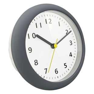 Amazon трансграничные 6-дюймовые простые современные ванные комнаты без перфорации Настенные часы Настенные часы для кухни водонепроницаемые противотуманные тихие часы