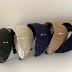 易夢玲は同じ幅の灰色のカチューシャの女性の高級感があります。