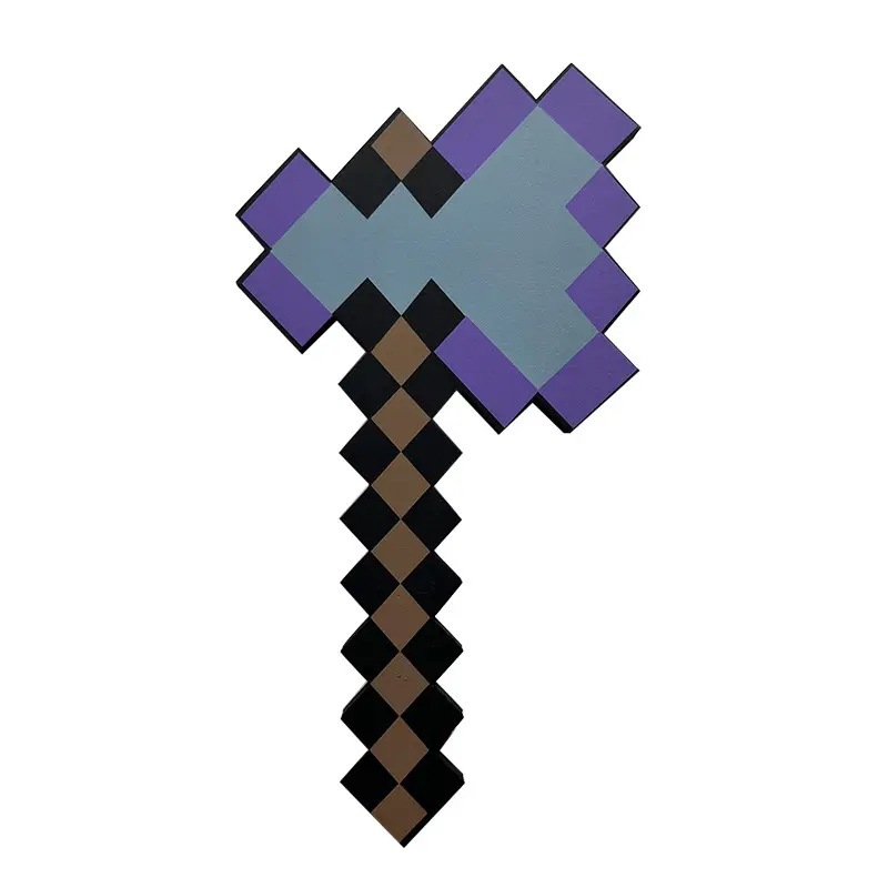 私の世界の周辺の泡のおもちゃの剣の原稿のゲームのレンガの剣の泡の武器のピクセルのおもちゃの模型|undefined