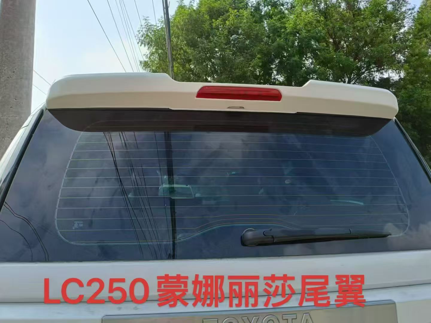 Suitable for 24 Prado Tail Fins, Lc250 Special Tail Fins, Mona Lisa Modification Parts