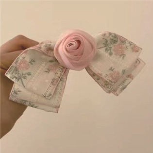 0162 꽃무늬 머리핀