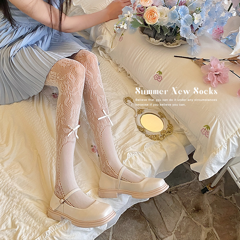 Ballet bow pants de mujer verano delgado encaje rosa junk lolitajk japonesas sombrillas