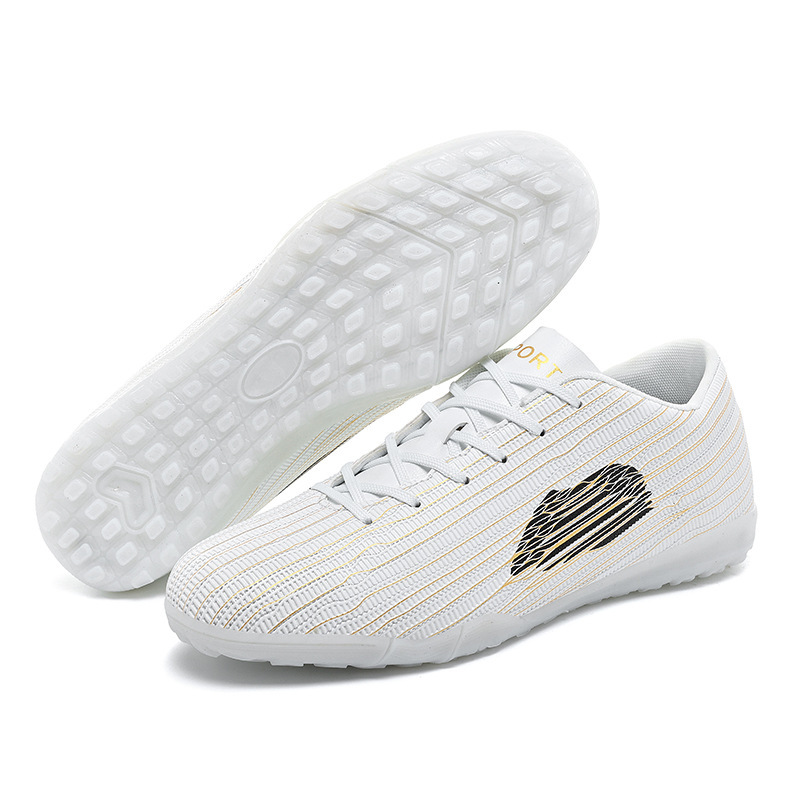 Zapatillas de Fútbol de Caña Baja con Suela de TPU Ligeras para Césped Natural y Artificial