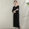 Summer silk long skirt, dress