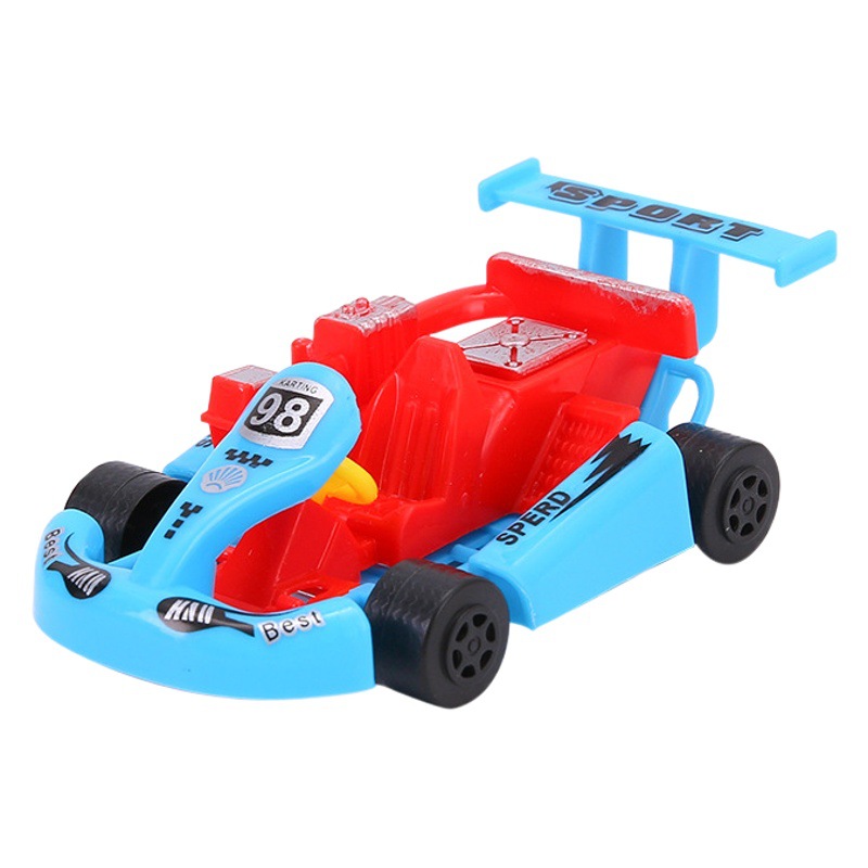 Tire hacia atrás Kart modelo de coche de carreras Tire hacia atrás coche de juguete para niños puesto de coche de juguete regalo de jardín de infantes