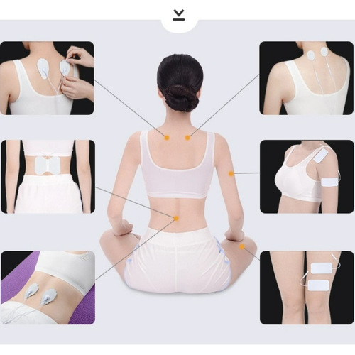 TENS cervical massage patch meridian physiotherapy instrument electrode physiotherapy patch mini duck palm type buckle type physiotherapy electrode sheet