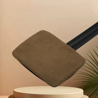 Car windshield defogging brush, car window interior anti-fog duster, long-handled car cleaning tool, easy to use, durable, simple and portable