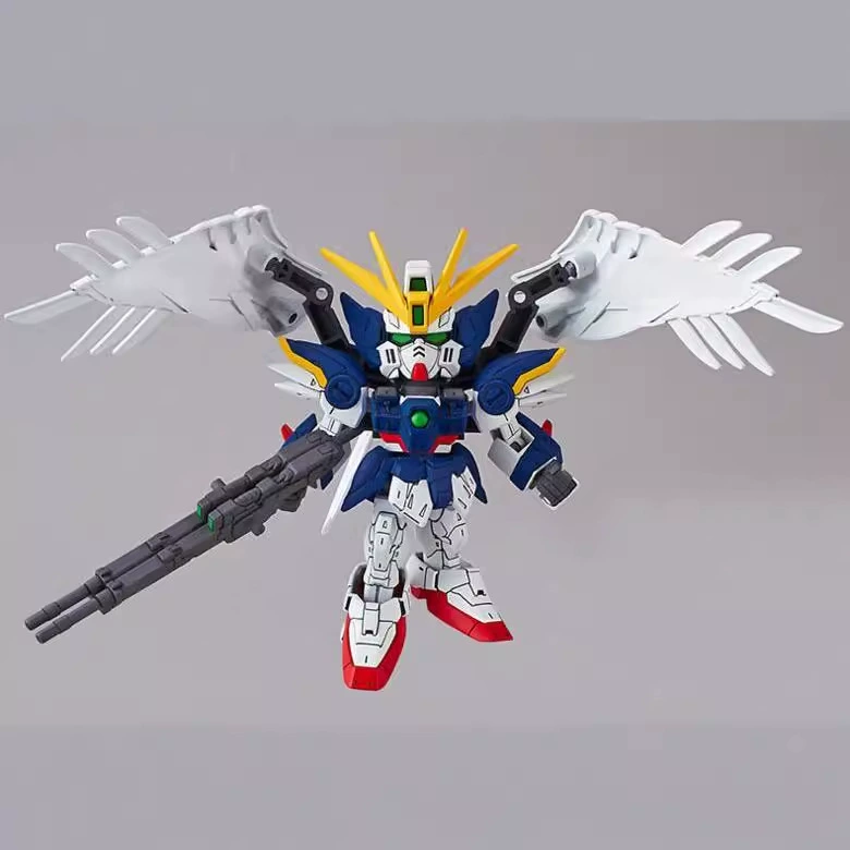 Bandai Gundam Q версия модель SDEX воздушный бой набег свободный единорог Flying wing zero red -end BB воин