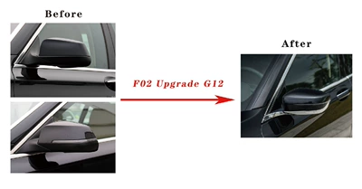 Rearview mirror/rearview mirror — Mercedes-Benz and BMW rearview mirror - bmw-f02-modified-to-g12